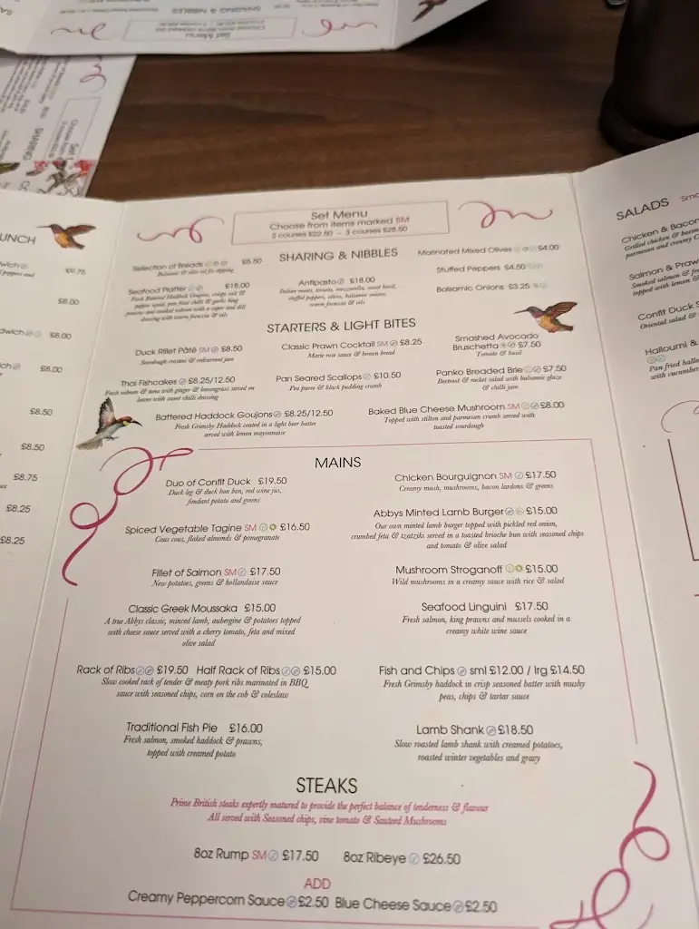 Menu_Abbys Wine Bar & Bistro_Grimsby_image_1