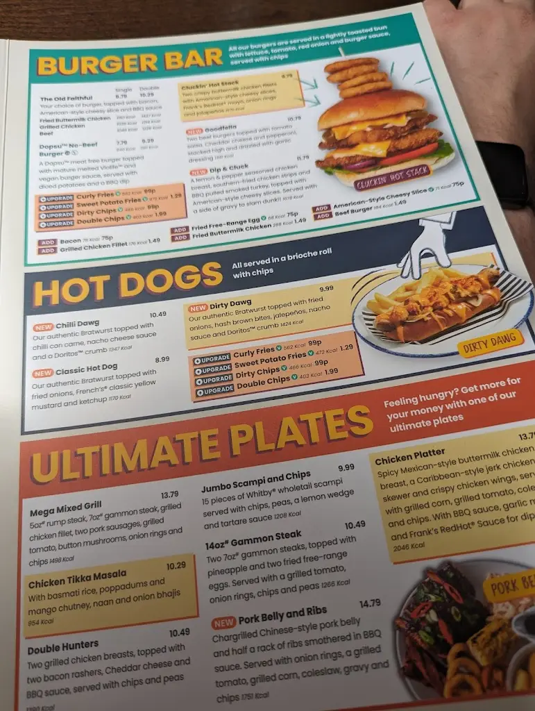 Menu_The Cricketers_Grimsby_image_4