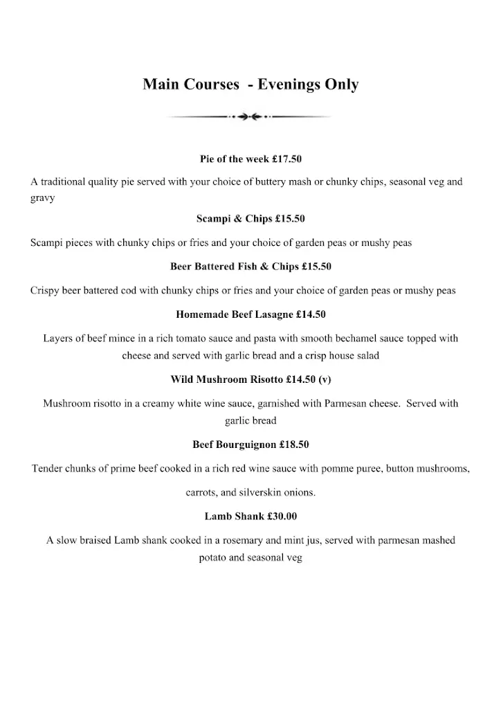 Menu_The Vine at Hannington_Hannington_image_2