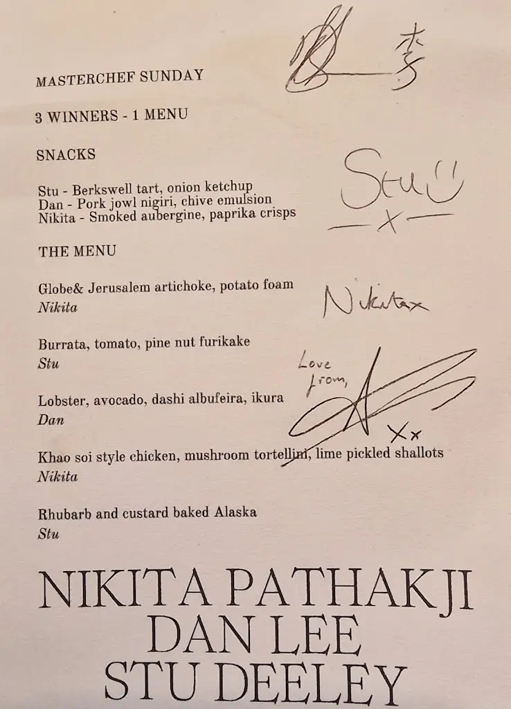 Menu_Grace & Savour_Hampton in Arden_image_1