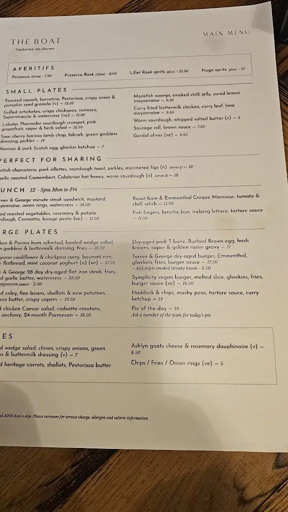 Menu_The Boat_Hampton in Arden_image_2