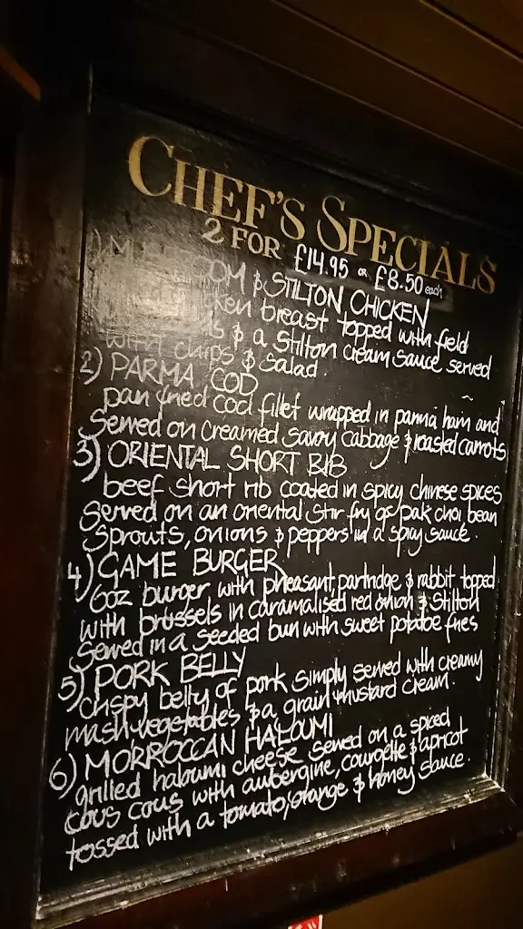 Menu_The Sun Inn_Hardingstone_immagine_4