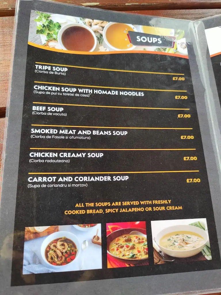 Menu_Woody's Bar and Restaurant_Hardingstone_image_1