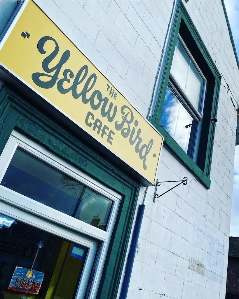 The Yellow Bird Café restaurant in Haltwhistle