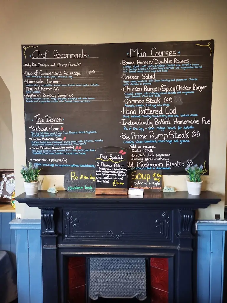 Menu_The Bowes Hotel_Haltwhistle_immagine_1