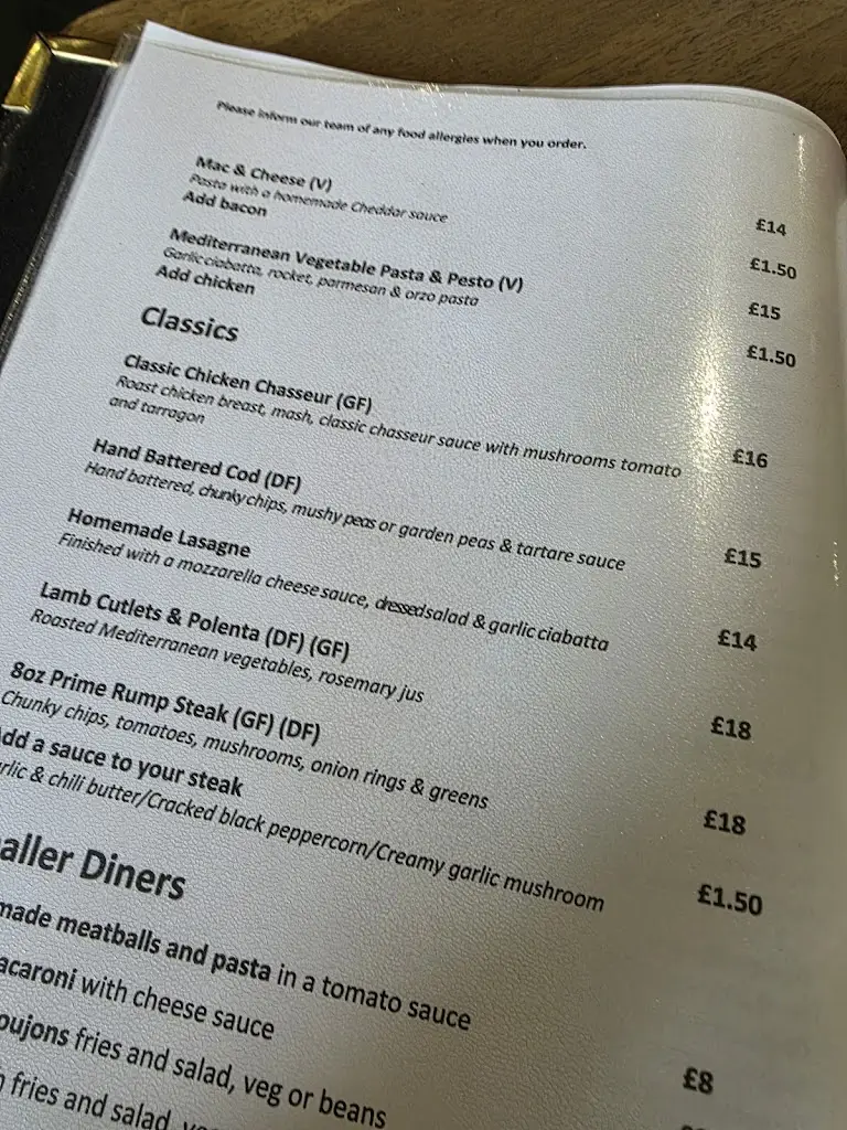 Menu_The Bowes Hotel_Haltwhistle_immagine_4