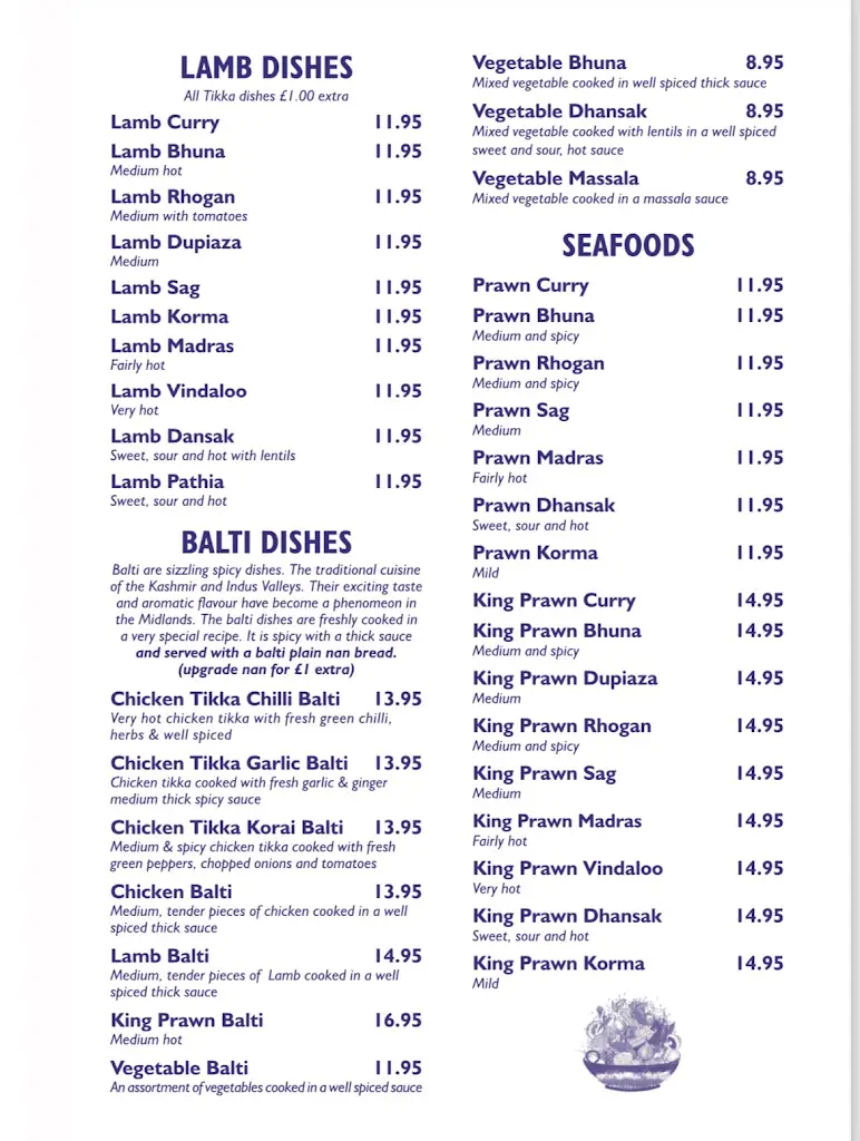 Menu_Taste Of Raj_Harleston_image_4