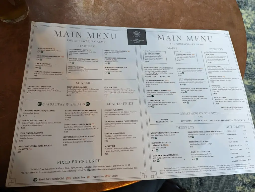 Menu_The Shrewsbury Arms_Albrighton_image_4