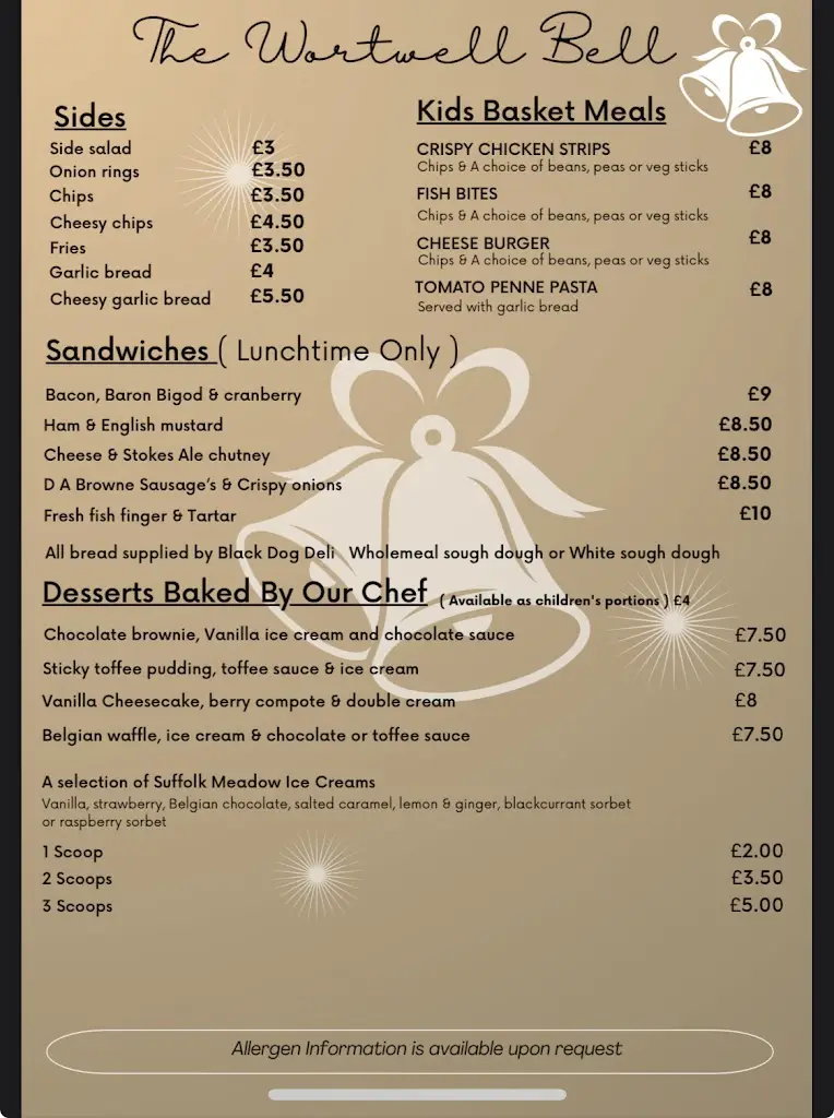 Menu_The Wortwell Bell_Harleston_image_2