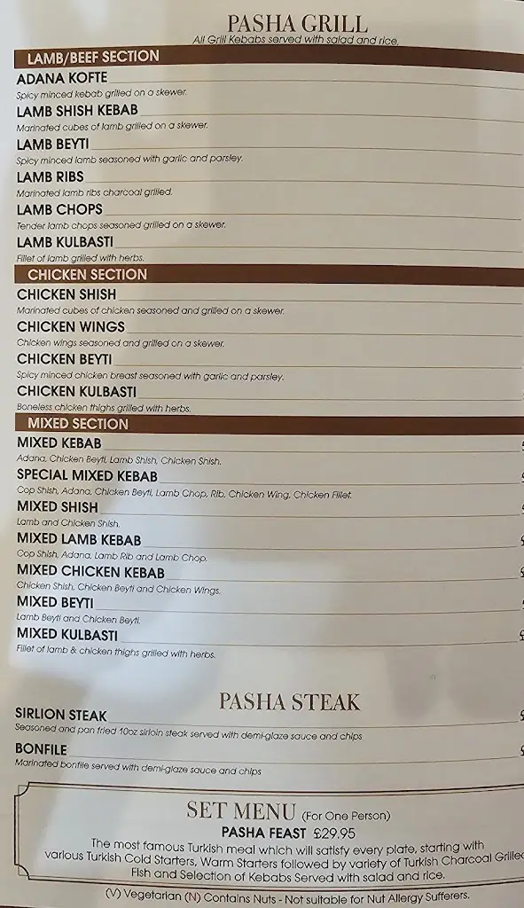 Menu_Pasha Restaurant Evesham_Badsey_image_1