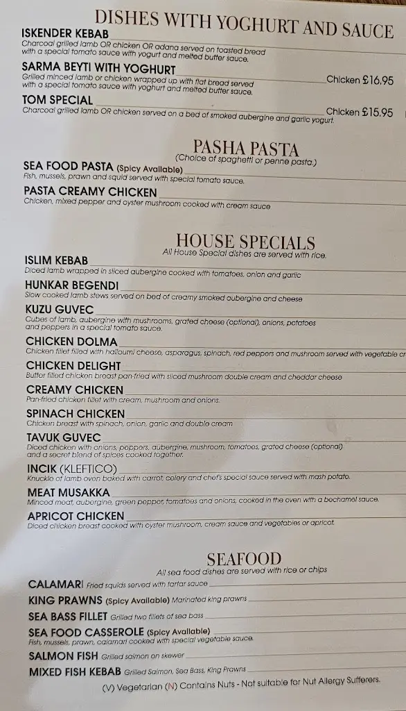 Menu_Pasha Restaurant Evesham_Badsey_image_2