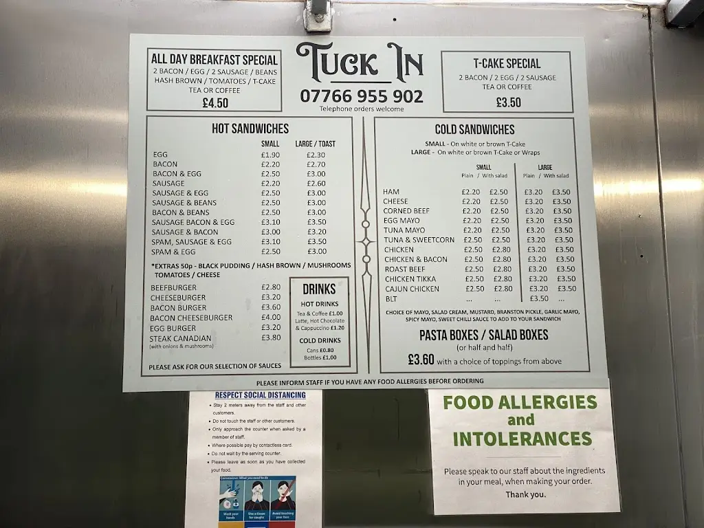 Menu_Tuckin butty van_Hapton_image_1