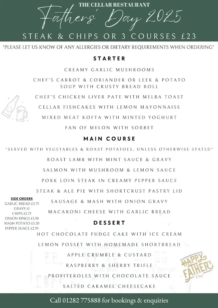 Menu_The Cellar Restaurant_Hapton_image_1