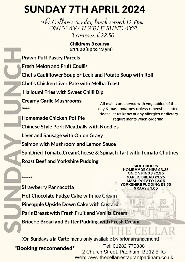 Menu_The Cellar Restaurant_Hapton_image_4