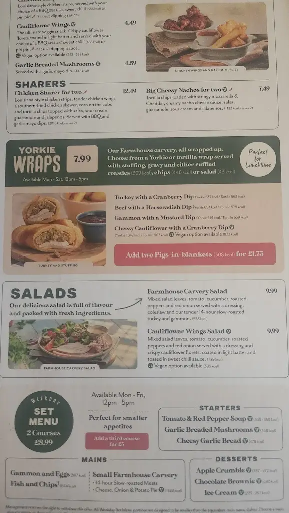 Menu_Sycamore Farm - Farmhouse Inns_Hapton_image_1