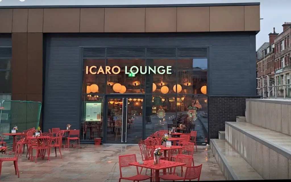 Icaro Lounge restaurant in Hapton
