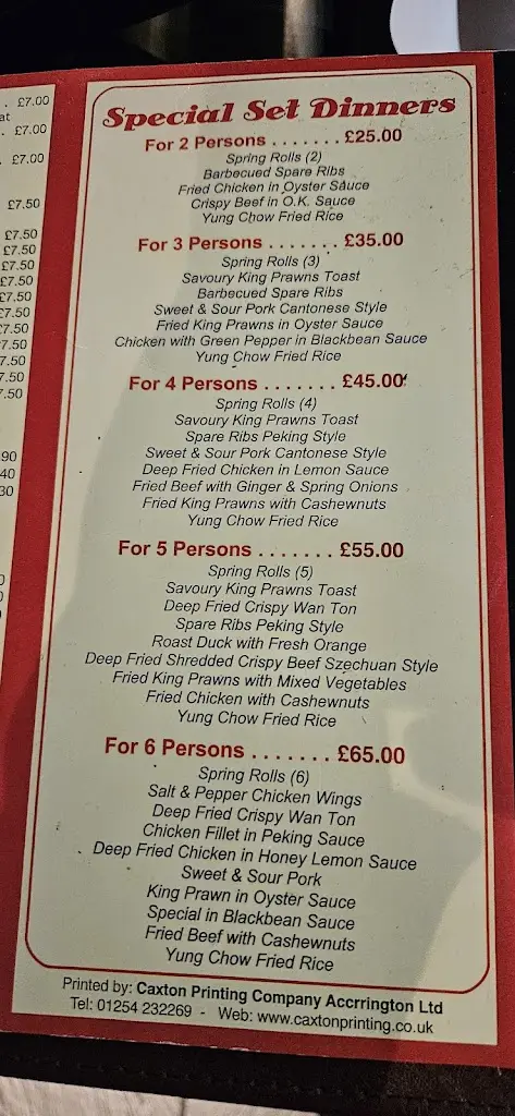 Menu_Summer Palace Restaurant_Hapton_image_1