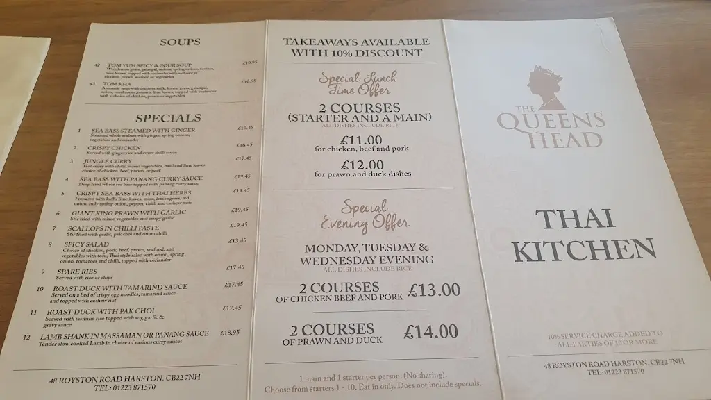 Menu_The Queens Head_Harston_image_2
