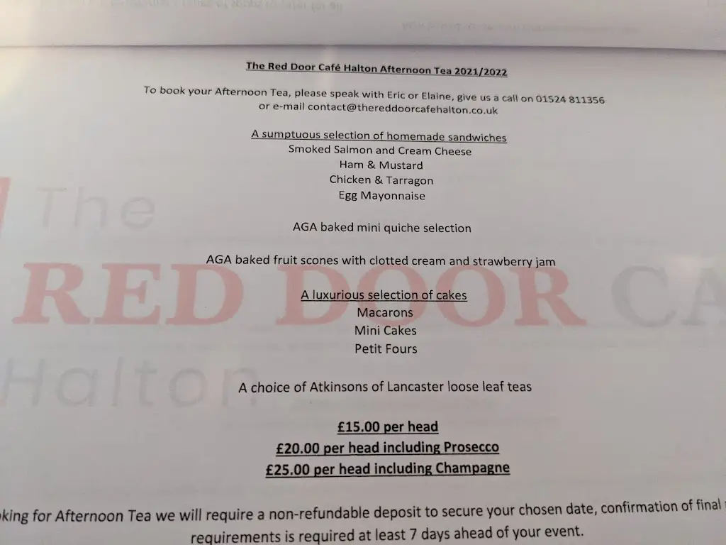 Menu_The Red Door Café Halton_Halton_image_2