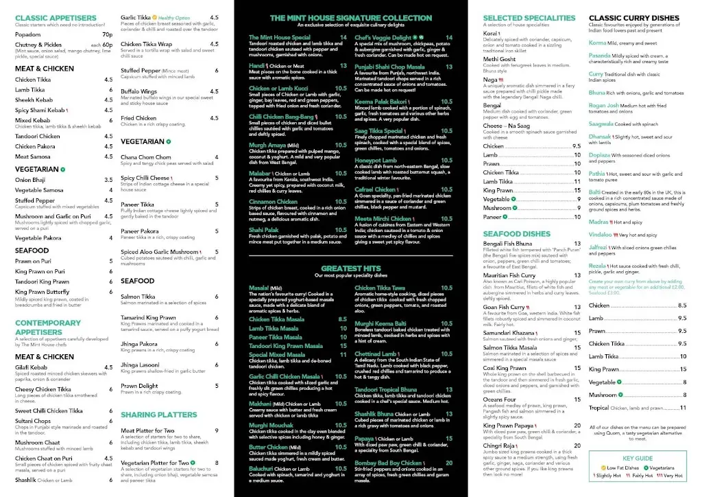 Menu_The Mint House - Evesham_Badsey_image_3
