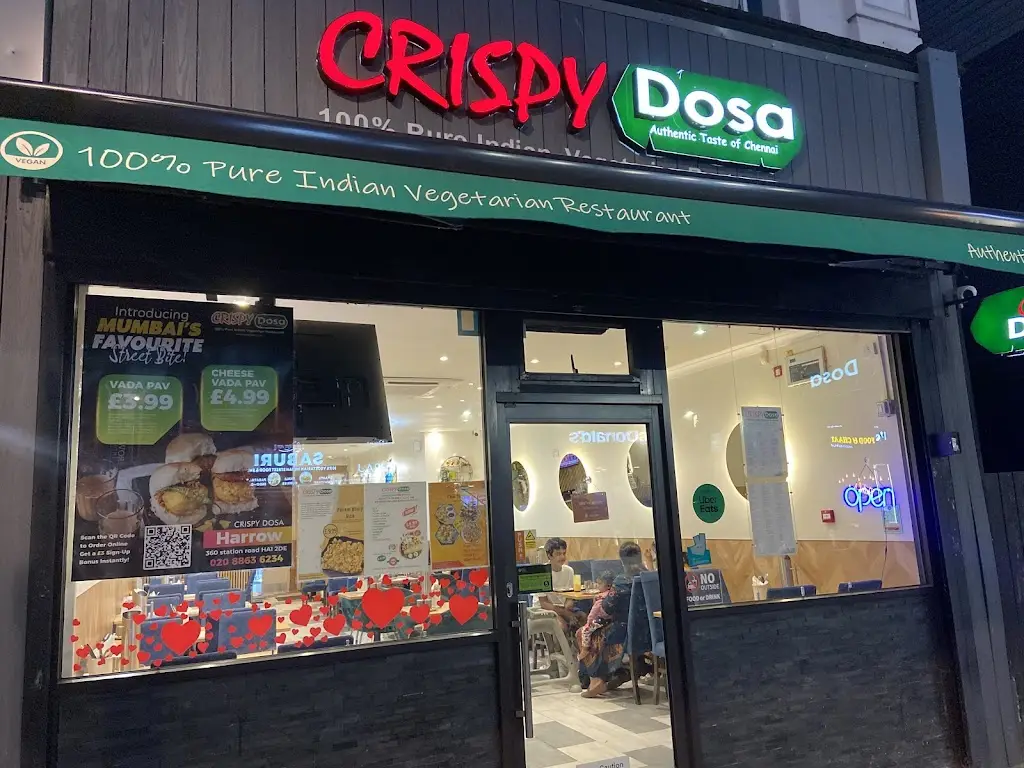 U Tripathy _Crispy Dosa Harrow_Harrow on the Hill_review