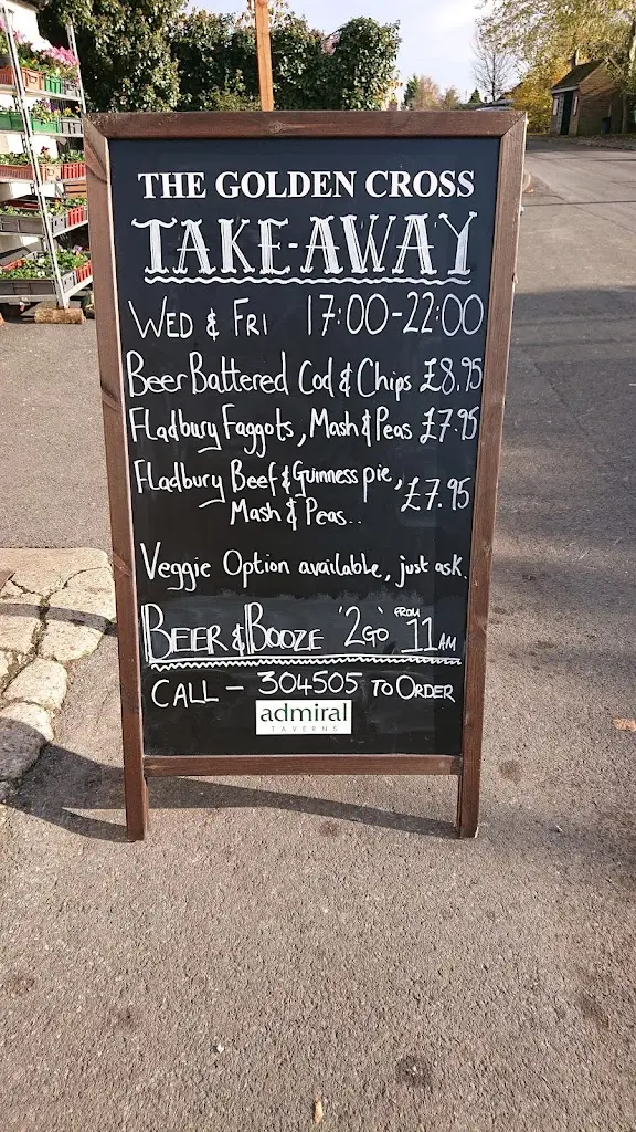 Menu_The Golden Cross_Harvington_image_2