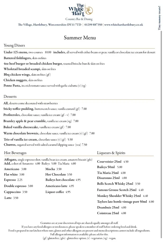 Menu_The White Hart at Hartlebury_Hartlebury_image_3