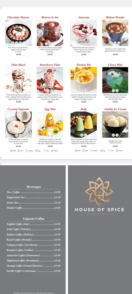 Menu_House of Spice Cambridge_Haslingfield_image_1