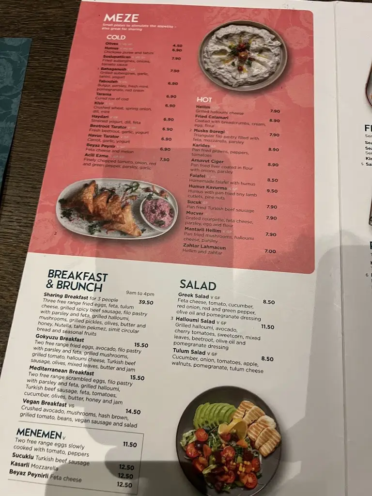 Menu_Gökyüzü Green Lanes_Harringay_image_4