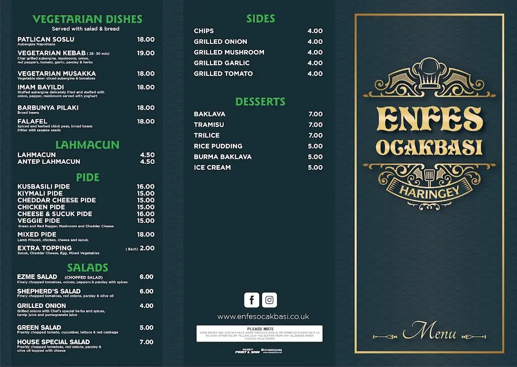Menu_Enfes Ocakbasi Haringey_Harringay_image_1