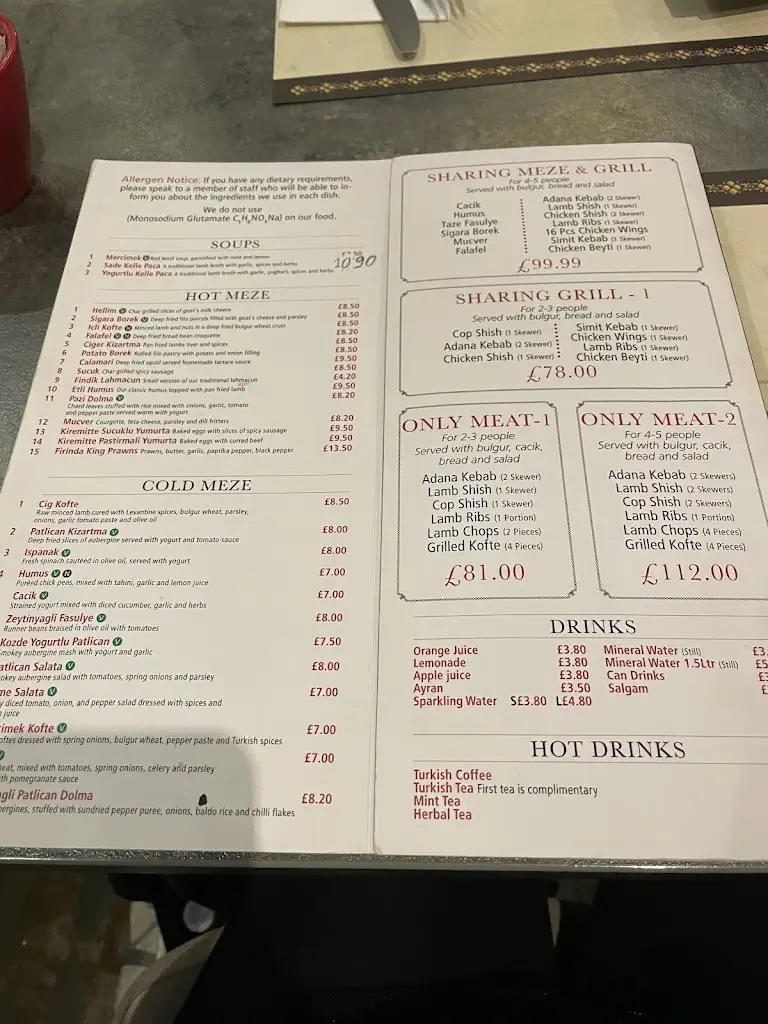 Menu_Antepliler Restaurant_Harringay_image_1