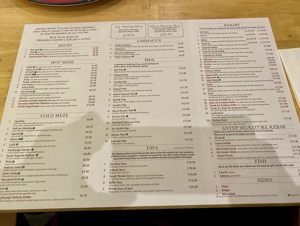 Menu_Antepliler Restaurant_Harringay_image_2