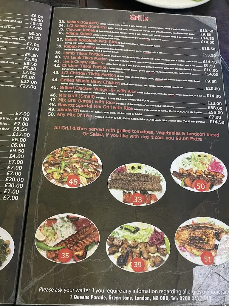 Menu_Nawroz Restaurant_Harringay_immagine_1