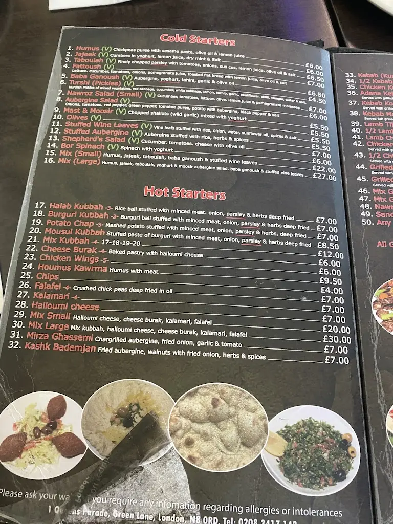 Menu_Nawroz Restaurant_Harringay_immagine_3