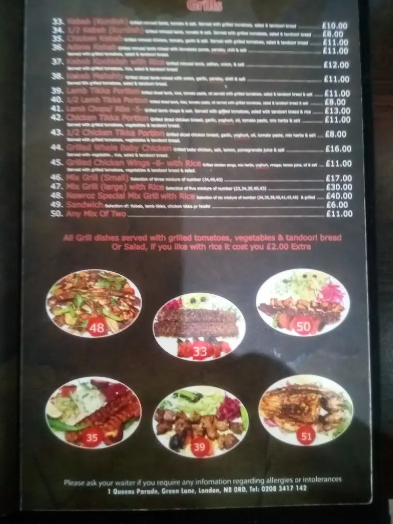 Menu_Nawroz Restaurant_Harringay_immagine_4