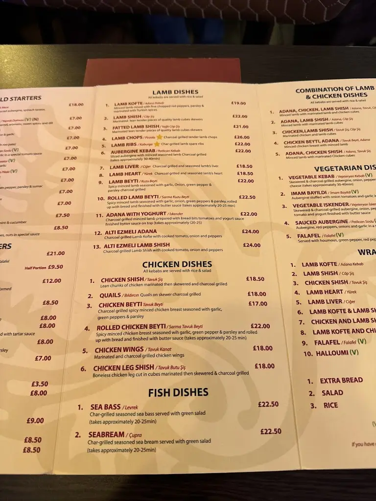 Menu_umut 2000 Harringay_Harringay_image_3