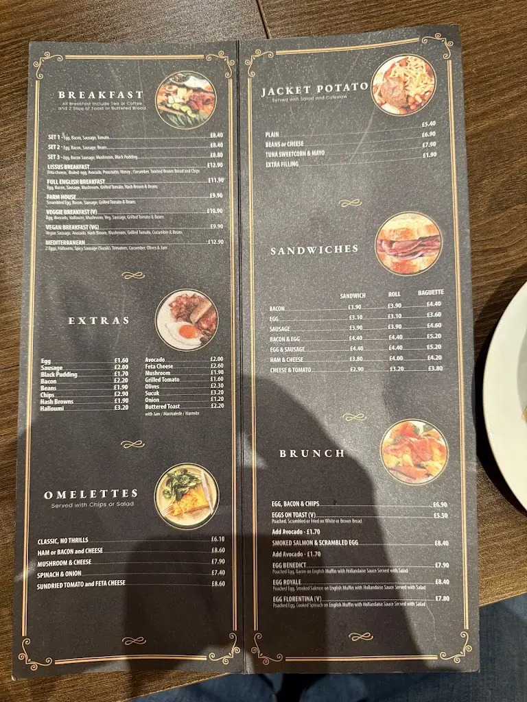 Menu_Lissus cafe bistro_Harringay_immagine_2