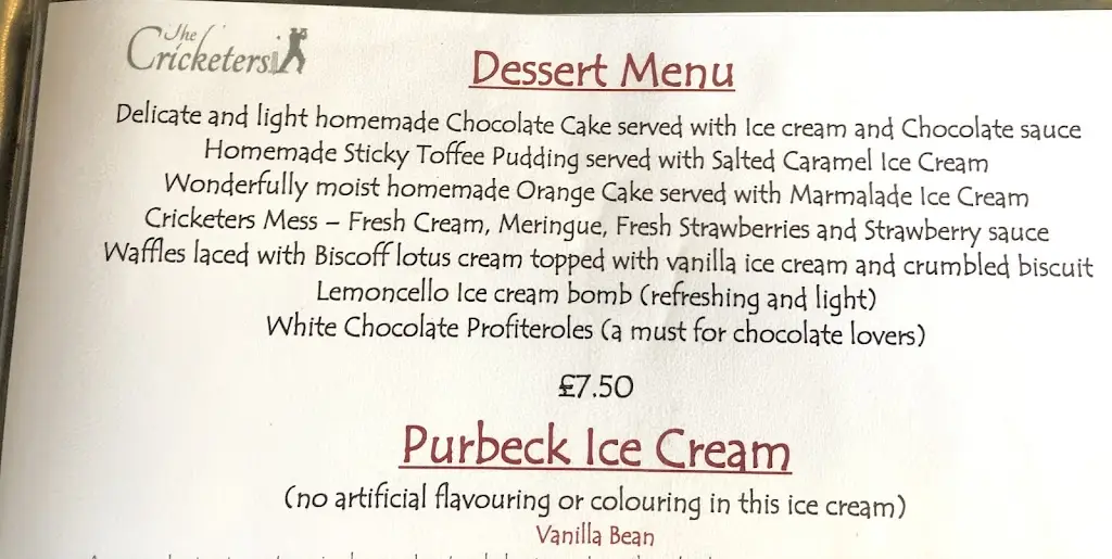 Menu_The Cricketers_Hartley Wintney_immagine_2