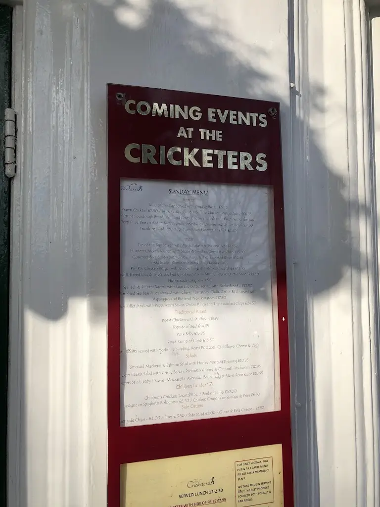 Menu_The Cricketers_Hartley Wintney_immagine_4