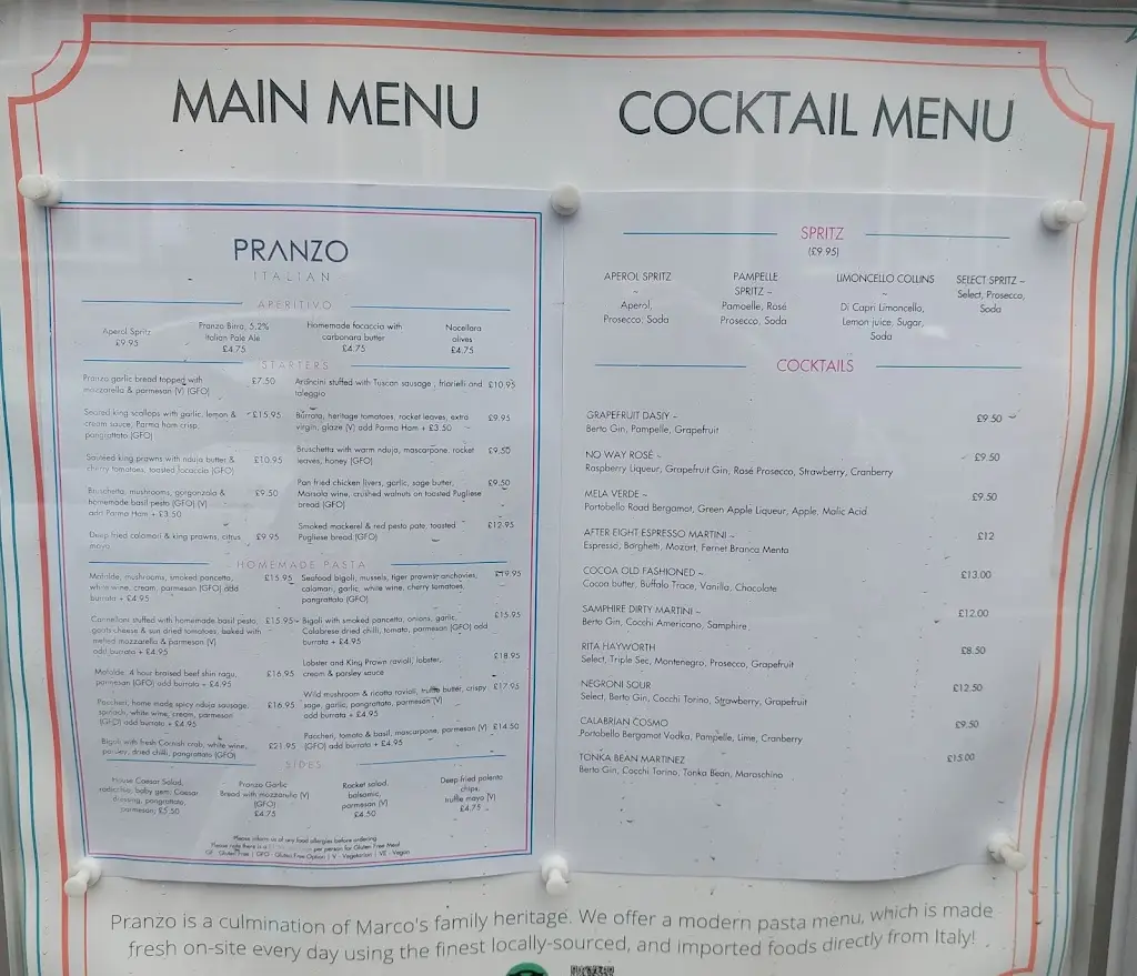 Menu_Pranzo Italian Harrogate_Harrogate_image_1