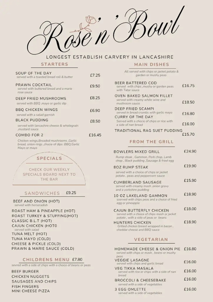 Menu_The Rose 'N' Bowl_Bacup_image_2