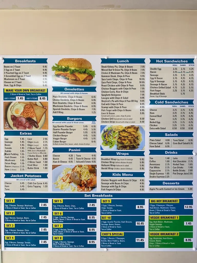 Menu_Harrold Hill Cafe_Harold Wood_immagine_1