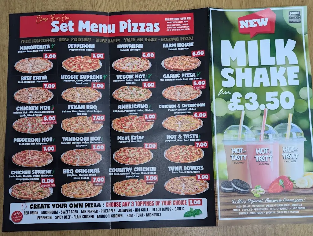 Menu_Hot and Tasty ®️_Harold Wood_image_1