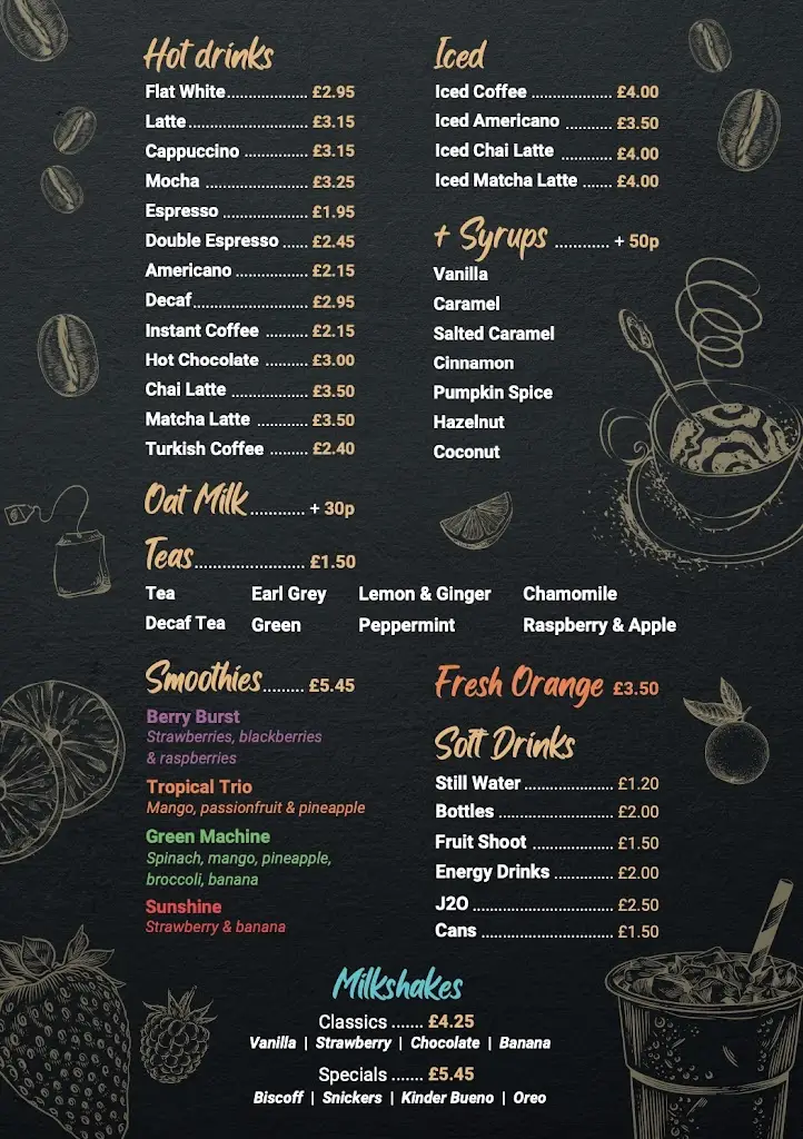 Menu_Toastea Cafe_Harold Wood_image_1