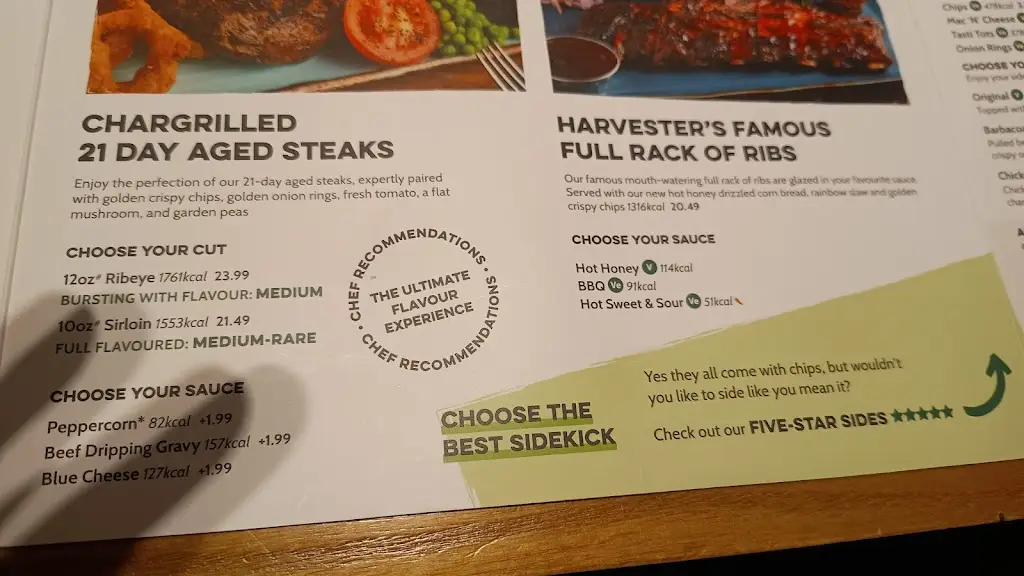 Menu_Harvester Gidea Park Romford_Harold Wood_image_2