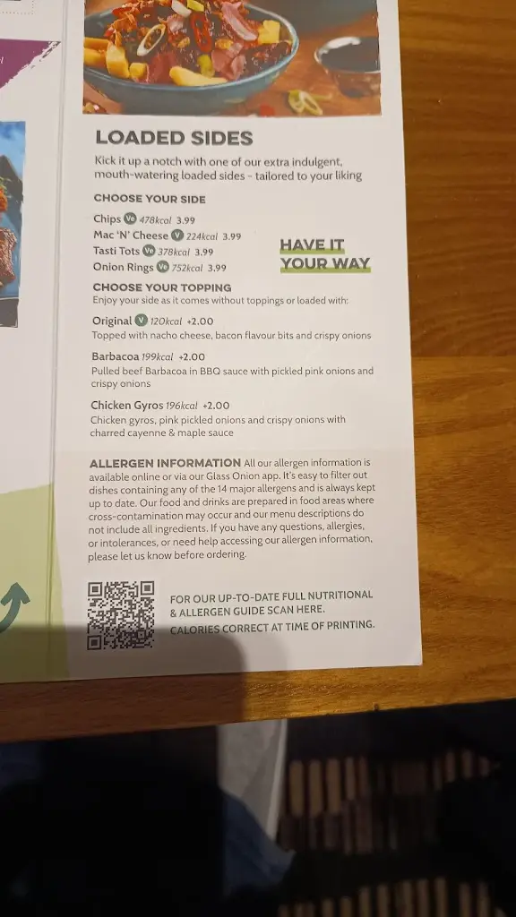 Menu_Harvester Gidea Park Romford_Harold Wood_image_3