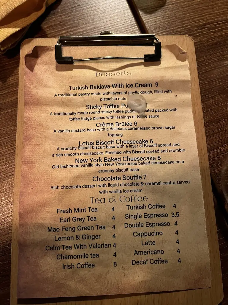 Menu_Losh Bar & Grill_Harpenden_image_2