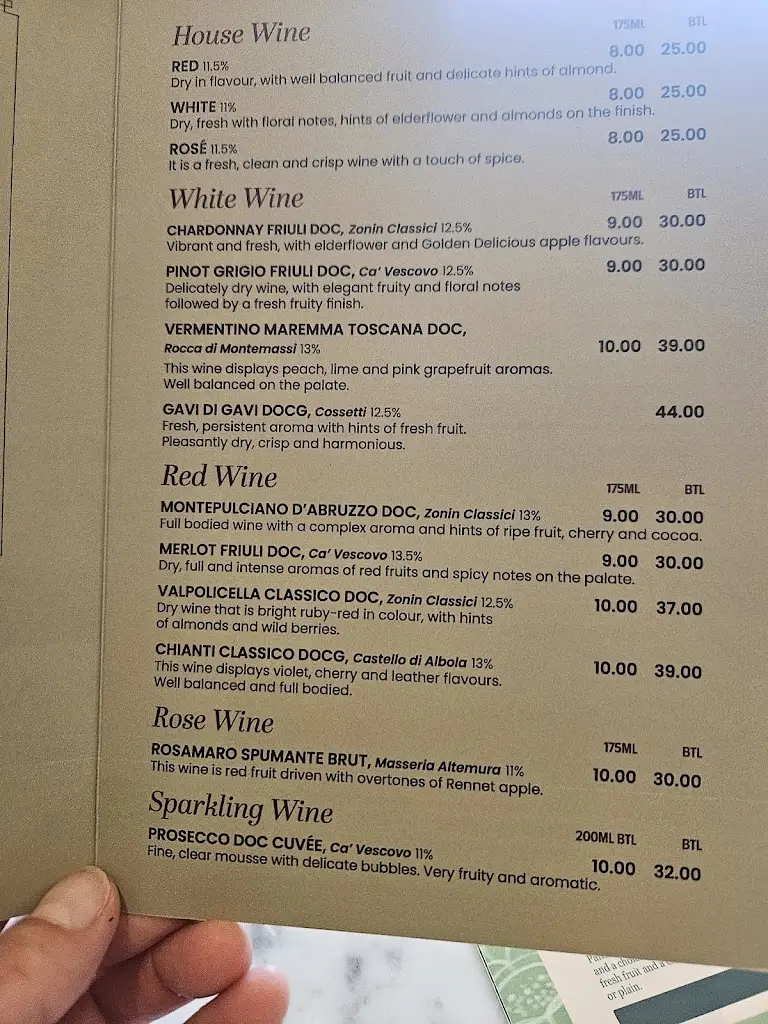 Menu_Nonna's Cafe and Restaurant _Harpenden_image_1