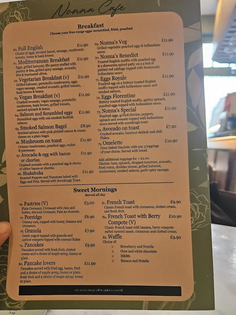 Menu_Nonna's Cafe and Restaurant _Harpenden_image_4