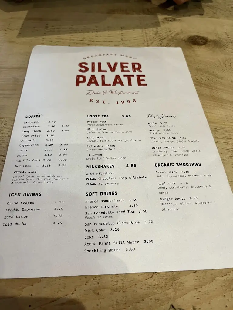 Menu_Silver Palate_Harpenden_image_2